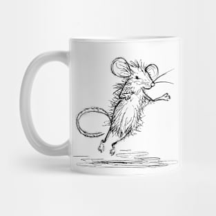 Cute jumping mouse Mug